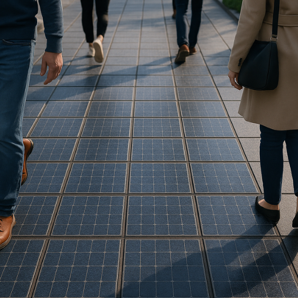 PV Walkable tiles